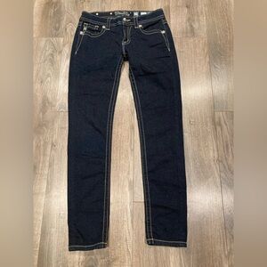 Miss Me Deep Blue Skinny Jeans
